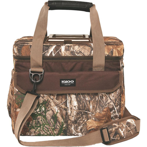 Igloo RealTree MaxCold Outdoorsman 30-Can Soft-Side Cooler, Camouflage