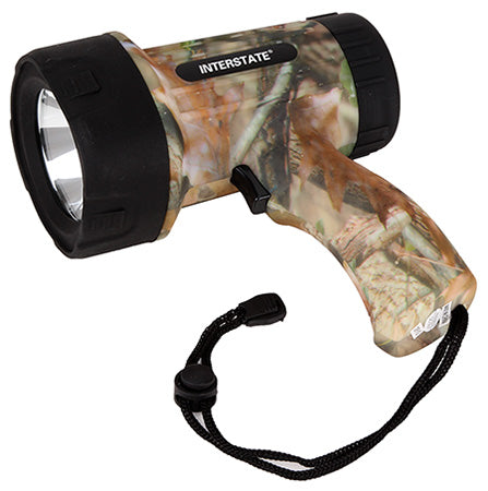 Interstate Batteries LIG7998 Led Spotlight Camo 4AA W Filters