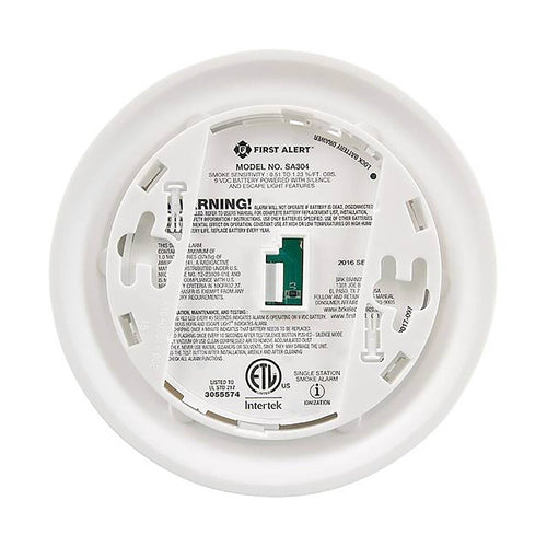 Resideo First Alert Ionization Smoke Alarm with Escape Light