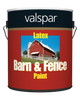 Valspar® Latex Barn & Fence Paint 1 Gallon Gloss White (1 Gallon, Gloss White)