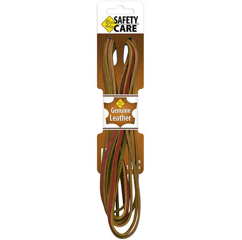 Jobsite & Manakey Group Leather Laces Rust 72 in.