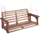 Beecham Swing Co. Roll Back Treated Porch Swing 4 ft