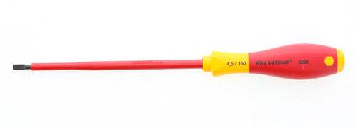 Wiha Tools Insulated SoftFinish Slotted Screwdriver 4.5 x 150mm