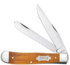 Case Natural Canvas Micarta® Trapper