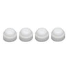 Atron White Plastic Caps - 4pcs / Pack
