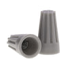 NSI Industries WC-G-C Easy-Twist Standard Twist-On Wire Connectors - Standard Grey 22-14 AWG Wire Range, 300V - 100 Count