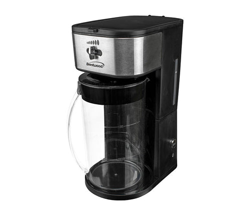 Brentwood KT-2150BK Iced Tea and Coffee Maker with 64oz Pitcher, Black