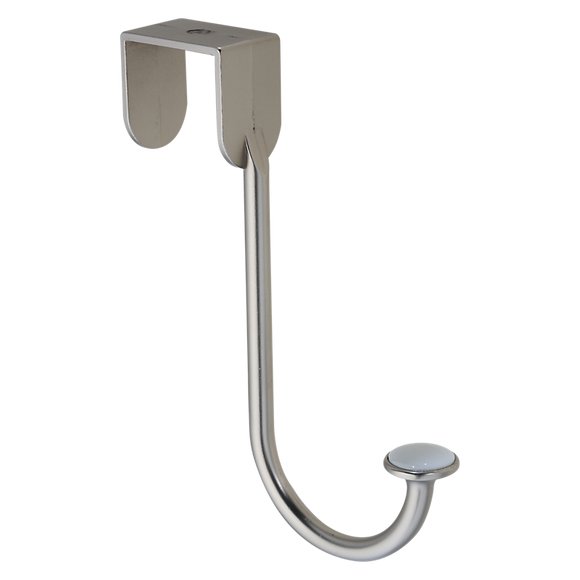 National Hardware Over Door Hook Satin Nickel