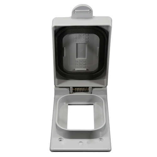 CANTEX   1-Gang Weatherproof GFI Receptacle Cover