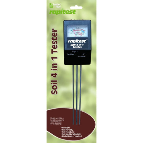 Luster Leaf Rapitest Soil 4-in-1 Tester