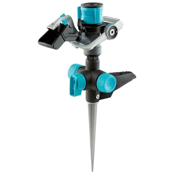 HYBRID IMPACT SPRINKLER WITH STEP SPIKE