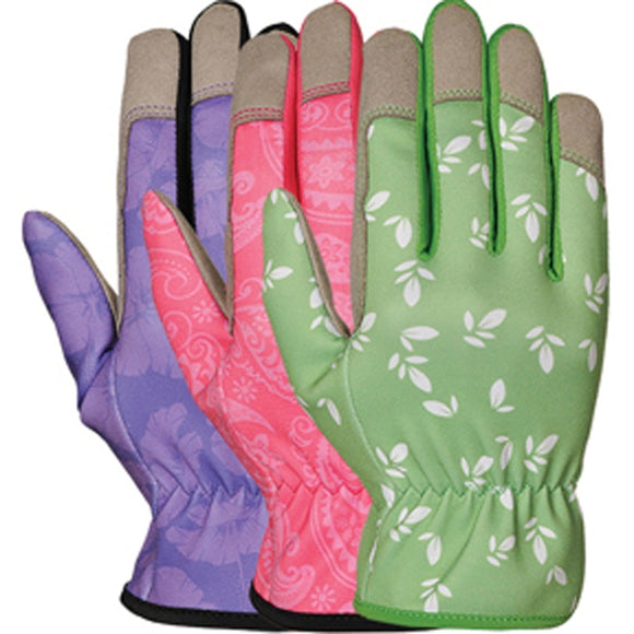 Wonder Grip Nicely Nimble Garden Gloves Assorted Medium