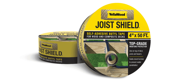 YellaWood Joist Shield® Butyl Decking Tape