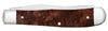 Case Smooth Brown Maple Burl Wood Trapper